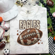 Load image into Gallery viewer, Neutral Football Faux Embroidery Mascot DROPDOWN TRANSFER HMWK 24
