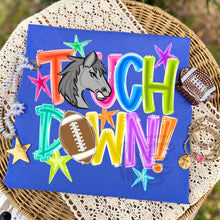 Load image into Gallery viewer, Bright Touchdown Football Team Stars DROPDOWN TRANSFER TCC JULY 26
