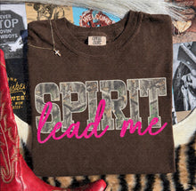 Load image into Gallery viewer, Retro Camo Distressed Spirit Lead Me DTF TRANSFER TUESDAY
