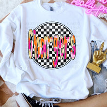 Load image into Gallery viewer, Preppy Checkered Mascot Dropdown TRANSFER SWD TEMP
