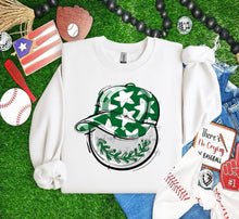 Load image into Gallery viewer, Play Ball Happy Face Hat Baseball DROPDOWN TRANSFER BIA
