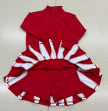 Load image into Gallery viewer, Sassy Custom Scuba and Pleated Skirt 2-Piece Cheer Set
