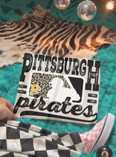 Load image into Gallery viewer, Distressed Black And Leopard Baseball Teams DROPDOWN TRANSFER KAI APR 26
