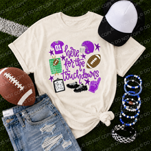 Load image into Gallery viewer, Here For The Touchdowns Collage COLOR DROP-DOWN TRANSFER TCC JULY DROP 26
