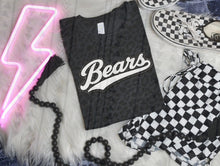 Load image into Gallery viewer, BW Glitter Faux Embroidery Script Baseball Teams DROPDOWN TRANSFER KAI MAR 26
