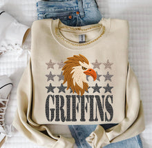 Load image into Gallery viewer, Faux Yarn Mascot Star Dropdown TRANSFER BIA JAN 26
