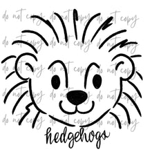 Load image into Gallery viewer, Doodle Single Color Mascots Dropdown TRANSFER
