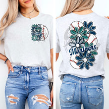 Load image into Gallery viewer, Floral Ball Baseball Team With Pocket DROPDOWN TRANSFER MMD APR

