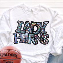 Load image into Gallery viewer, Rhinestone Basketball Mascots DROPDOWN TRANSFER CSD
