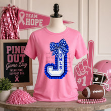 Load image into Gallery viewer, Ruffle J Owls Bow TRANSFER ET AUG 26
