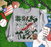 Load image into Gallery viewer, Play Ball Baseball Collage DROPDOWN TRANSFER BIA

