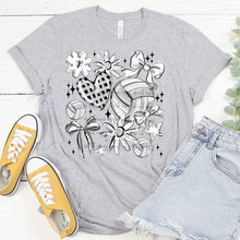 Load image into Gallery viewer, Play Ball Volleyball Collage DROPDOWN TRANSFER BIA
