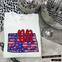 Load image into Gallery viewer, RWB Glitter States (all 50 states available) TRANSFER CAP APR
