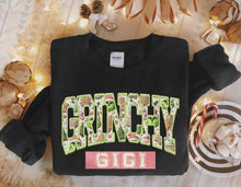 Load image into Gallery viewer, Green Guy Title Varsity Faux Embroidery TRANSFER TGG
