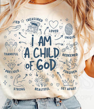 Load image into Gallery viewer, I Am A Child Of God Collage COLOR DROPDOWN TRANSFER ET FEB 26
