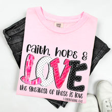 Load image into Gallery viewer, Faith Hope Love TRANSFER SDD
