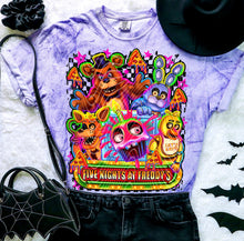 Load image into Gallery viewer, Can You Survive 5 Night Fr_ddy Saying Dropdown With SLEEVE OPTION DROPDOWN TRANSFER GRAV SEPT 25
