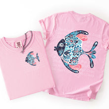 Load image into Gallery viewer, Floral Water Animal DROPDOWN With Pocket TRANSFER IRENE MAR 26
