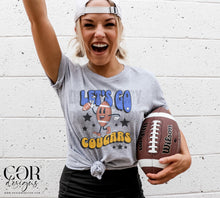 Load image into Gallery viewer, Let’s Go Football Mascots DROPDOWN TRANSFER COR
