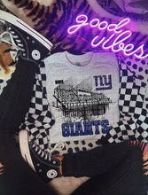 Load image into Gallery viewer, Football Stadium Blk DROPDOWN TRANSFER CAP
