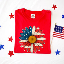 Load image into Gallery viewer, 4th Of July Sunflower TRANSFER SDD May
