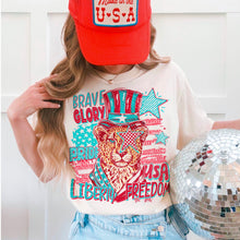Load image into Gallery viewer, Brave Glory Cheetah Checker Star Eye TRANSFER AGCM APR 26
