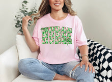 Load image into Gallery viewer, Nurse Pink Shamrock Bow TRANSFER ET JAN 26

