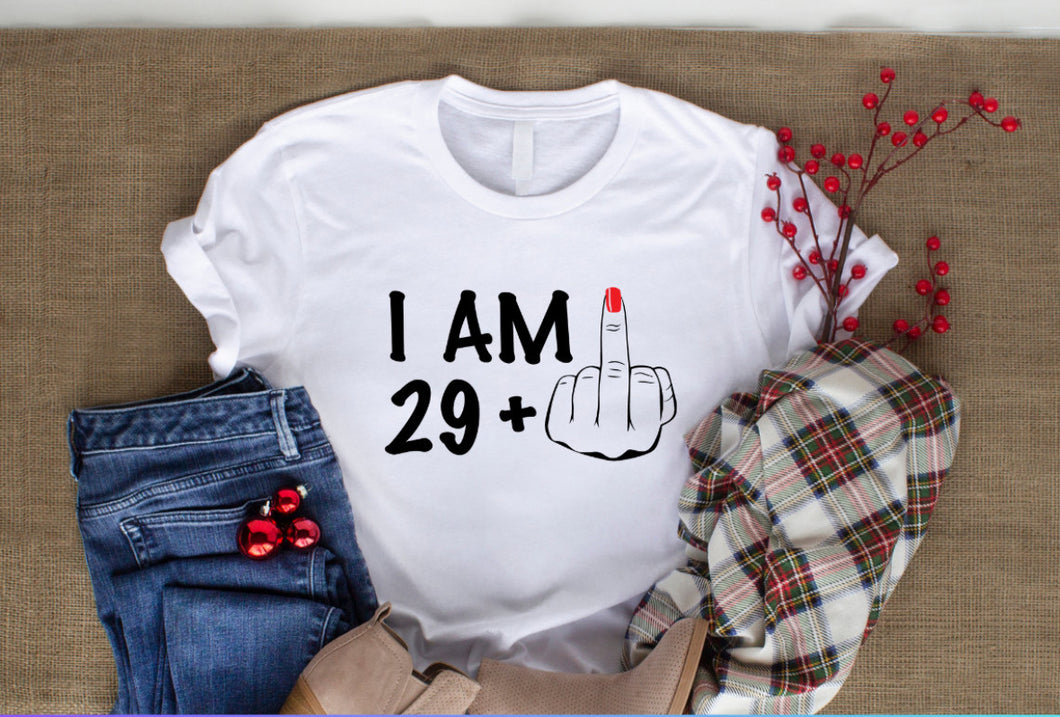 I Am 37 + (Add Age Number) DTF TRANSFER