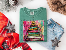 Load image into Gallery viewer, Bright Christmas Tree Books TRANSFER
