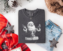 Load image into Gallery viewer, Santa Joy Halftone TRANSFER ET NOV 25
