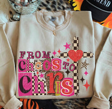 Load image into Gallery viewer, From Chaos To Christ Leopard Checker Block Letters TRANSFER DWD NOV 25
