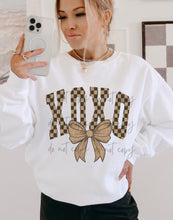 Load image into Gallery viewer, XOXO Checker Faux Yarn TRANSFER ET JAN 26
