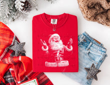 Load image into Gallery viewer, Santa Joy Halftone TRANSFER ET NOV 25
