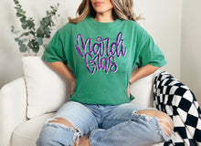 Load image into Gallery viewer, Mardi Gras Faux Purple Glitter TRANSFER CRC JAN 26
