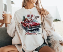 Load image into Gallery viewer, Get In Loser We're Taking Back America Tr_mp Car Santa TRANSFER
