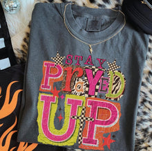 Load image into Gallery viewer, Stay Prayed Up Leopard Checker Block Letters TRANSFER DWD NOV 25
