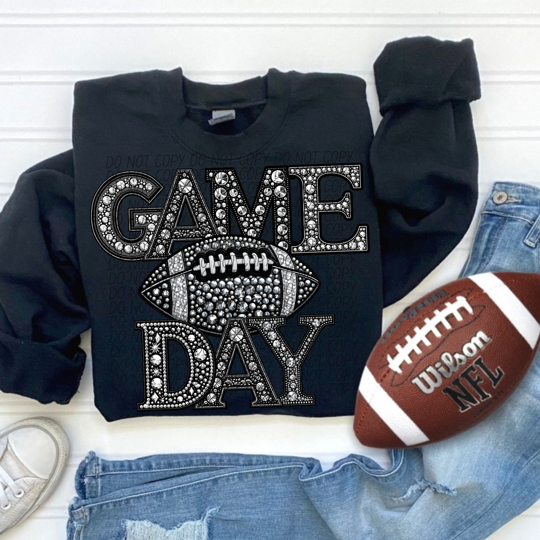 Game Day Sports Faux Rhinestones DROPDOWN TRANSFER CSD