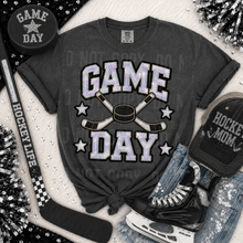 Load image into Gallery viewer, Game Day Silver Faux Sequin Sports DROPDOWN TRANSFER SBB 26
