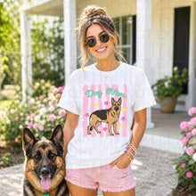 Load image into Gallery viewer, Dog Mom Wavy Pink Stripes Breed DROPDOWN TRANSFER UAC 26
