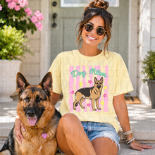 Load image into Gallery viewer, Dog Mom Wavy Pink Stripes Breed DROPDOWN TRANSFER UAC 26
