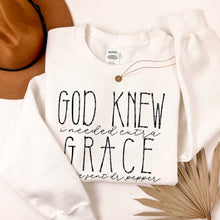 Load image into Gallery viewer, God Knew I Needed Extra Grace DROPDOWN TRANSFER SDD JULY
