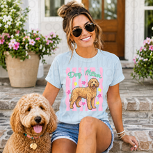 Load image into Gallery viewer, Dog Mom Wavy Pink Stripes Breed DROPDOWN TRANSFER UAC 26
