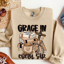 Load image into Gallery viewer, Grace In Every Sip Books Cup And Cross With Pocket/Sleeve SDD DEC 25
