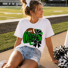 Load image into Gallery viewer, Cheer Football Poms And Megaphone Color Option DROPDOWN TRANSFER SDD JUNE 26
