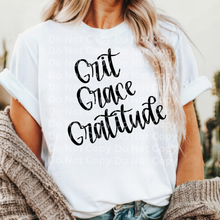 Load image into Gallery viewer, Grit Grace Gratitude Color DROPDOWN TRANSFER IRENE MAR 26
