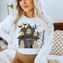Load image into Gallery viewer, Haunted House with ghost  TRANSFER SDD
