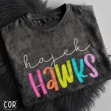Load image into Gallery viewer, Neon Bright Line Hawks DROPDOWN TRANSFER COR
