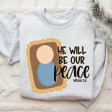 Load image into Gallery viewer, He Will Be Our Peace Micah 5:5 TRANSFER OCT SDD
