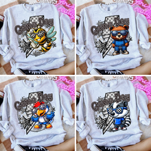 Load image into Gallery viewer, Game Day Mascots Checkered Bolt DROPDOWN TRANSFER CSD
