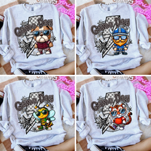 Load image into Gallery viewer, Game Day Mascots Checkered Bolt DROPDOWN TRANSFER CSD
